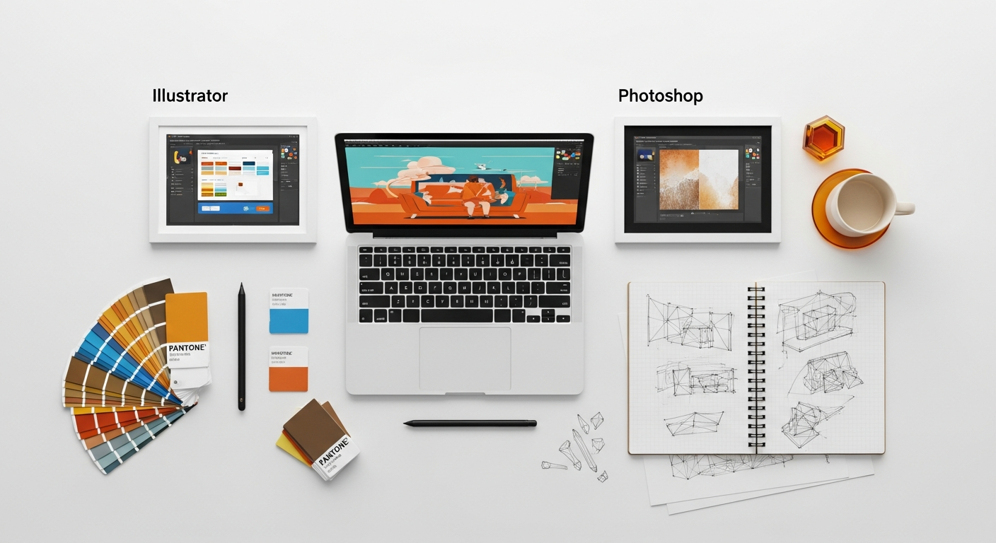Illustrator Vs Photoshop Which To Use