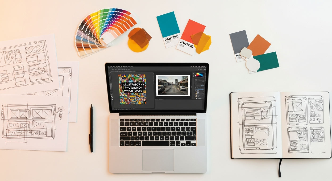 Illustrator Vs Photoshop Which To Use
