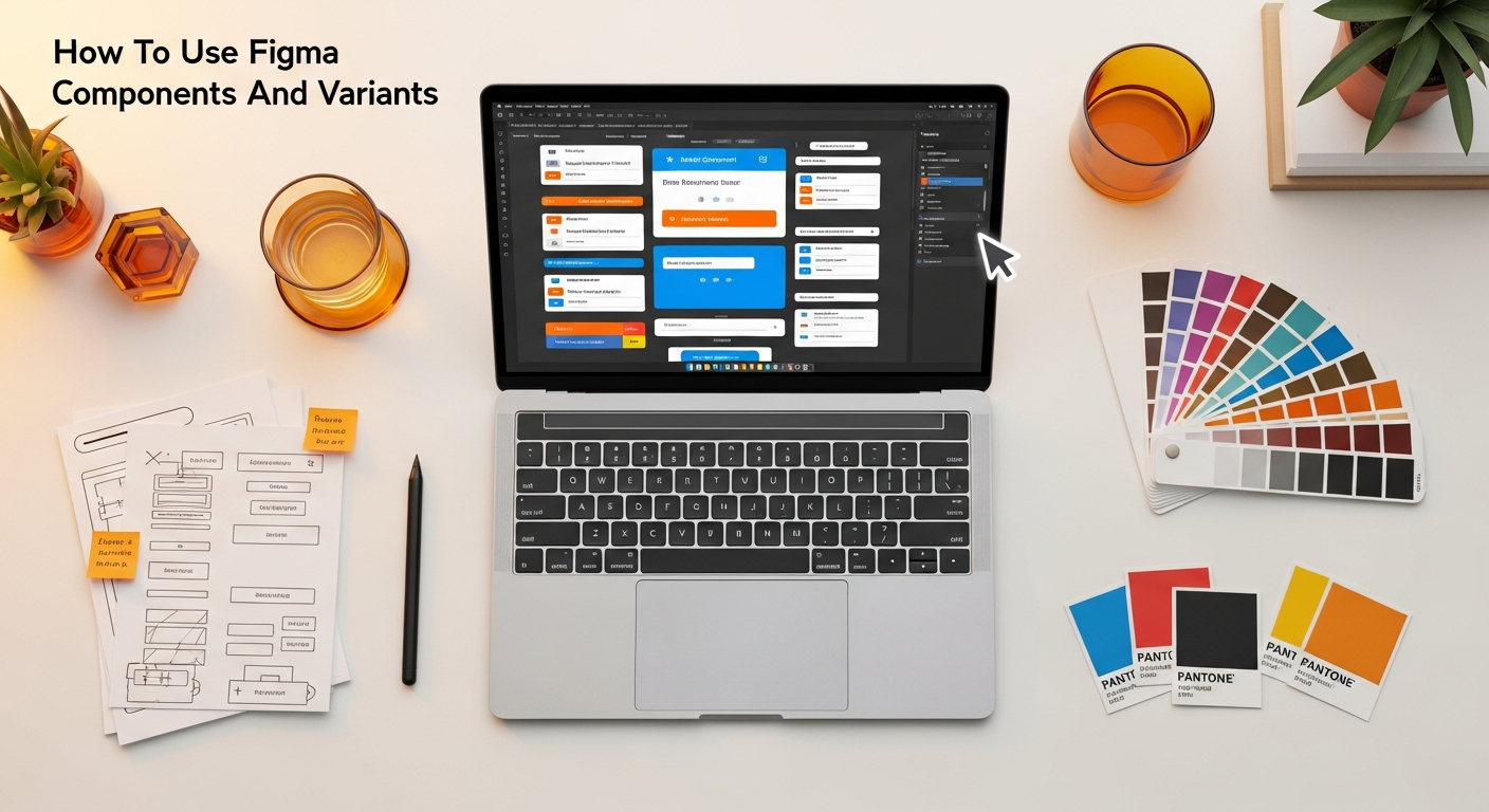 How To Use Figma Components And Variants