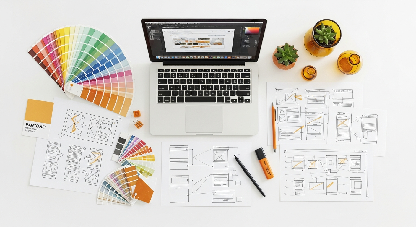 long form landing page complex products
