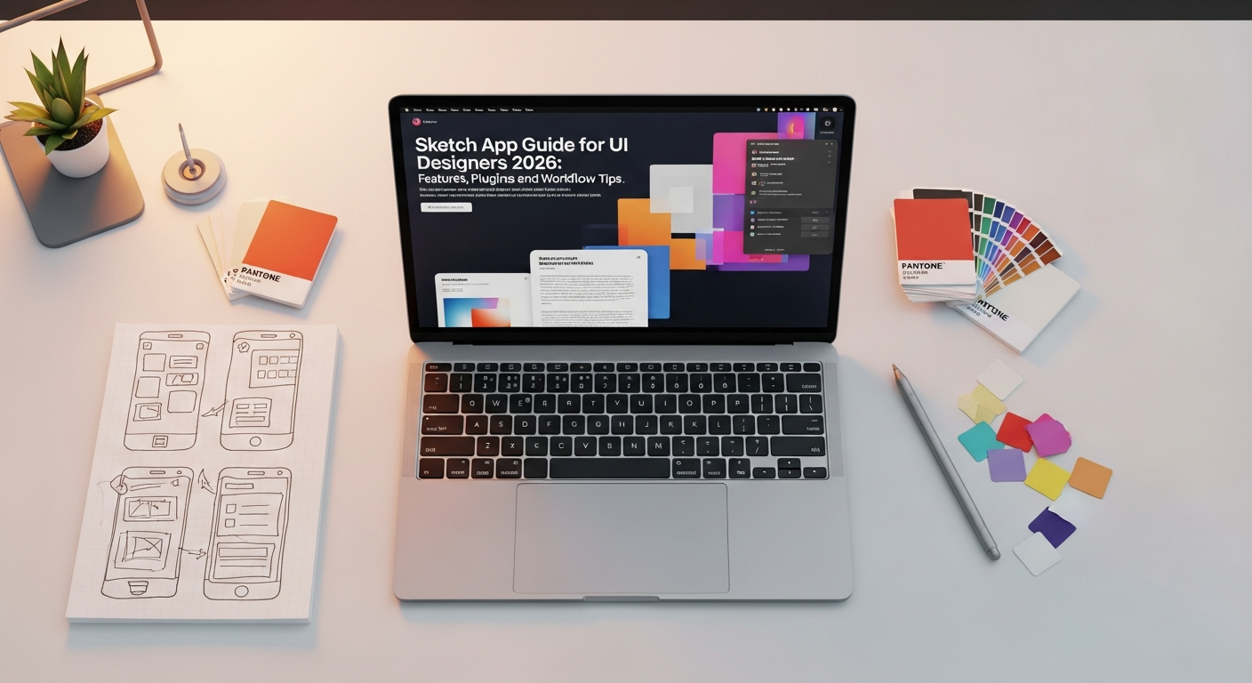 Sketch App Guide for UI Designers 2026: Features, Plugins and Workflow Tips